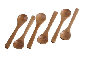 Metier Nouveau Design Haute Qualité Bois Naturel Bambou Scoop Cuisine Épice Thé Miel Café Outils Soupe Cuillère À Café par glowin fashion - Product Image 3