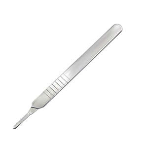 มีดผ่าตัดแบบใช้แล้วทิ้งด้ามจับ #3มีดผ่าตัดทำจากสเตนเลสได้รับการรับรองจาก CE - Product Image 5