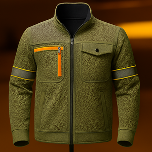 Chaquetas industriales personalizadas Chaquetas de seguridad y chaquetas de trabajo duraderas | Ropa de protección industrial - Product Image 2