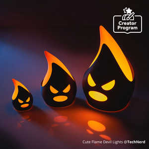 Luces Decorativas con Diseño de Demonio de Llamas - ZH019, Diseño Único y Atractivo, 1 Pieza para Hogar u Oficina - Product Image 2