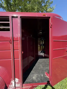 Remorque à chevaux Bckmann, grande remorque de transport de bétail Portax, à vendre, livraison gratuite - Product Image 2