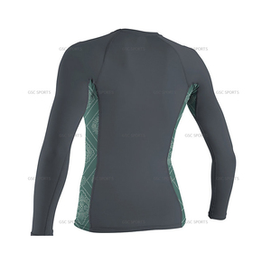 Women Compression Rash Guards Custom Made High Quality Surfing Rash Guards Highly Protective Compression Shirts for Surfing - Product Image 2