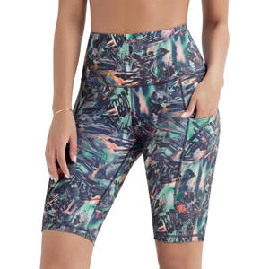 Women Printed Quick Dry High Elastic Scrunch Butt Sports Shorts Low Waist Short <b>Gym</b> Fitness <b>Leggings</b> Seamless Yoga Shorts - Product Image 1