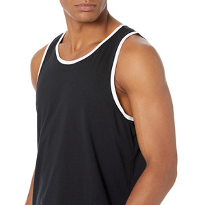 Vente en gros fitness débardeurs hommes personnalisé sans manches respirant gym gilet athlétique entraînement décontracté été streetwear - Product Image 5