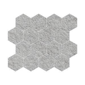 Zenith Mosaic Hexagone 73mm Azulejos de mosaico de cerámica vitrificados de cuerpo completo Brillante para paredes de baño y áreas de ducha Elevadores de escaleras - Product Image 1