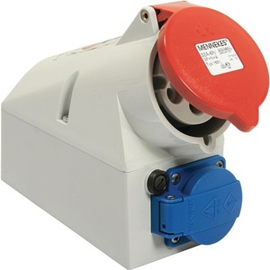 เต้ารับไฟฟ้าแบบ CEE 32A 400V AS-SCHWABE ตำแหน่งปลั๊ก 6H IP44 ปลั๊กและเต้ารับคุณภาพสูง - Product Image 1