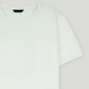 Camisetas personalizables de algodón 100% para hombre, 220 gramos, transpirables, ecológicas, cuello redondo, manga corta, estilo informal sólido, seda directa - Product Image 4