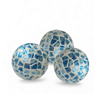 ลูกบอลตกแต่งบ้านลายมุกสุดหรูสำหรับเทศกาลอีสเตอร์ ของประดับตกแต่งโต๊ะสำหรับเทศกาลฤดูใบไม้ผลิ จากเวียดนาม - Product Image 2