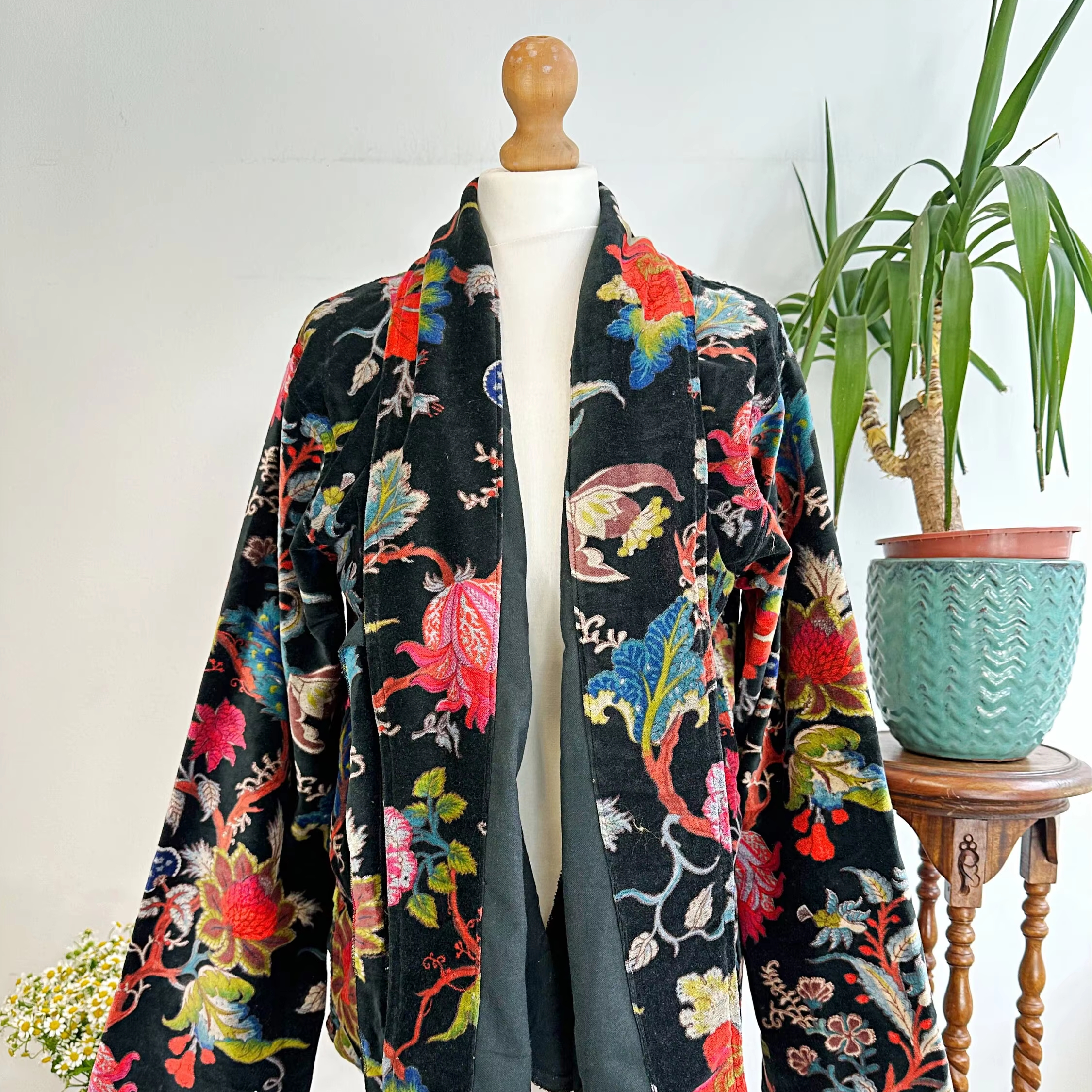 Girl Shrugs And Cardigans Girls Floral Lace Cape Bolero Shrug - Main Image