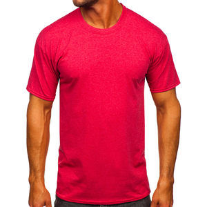 Camiseta de algodón de alta calidad para hombre, ropa de calle con logotipo personalizado, Camiseta ajustada con cuello redondo y timbre, tela transpirable de secado rápido, 220g - Product Image 1