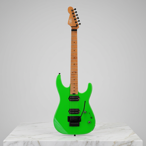 Guitare électrique professionnelle SBS, manche en érable torréfié, corps en aulne, tremolo Floyd Rose, micros humbucker Alnico II, CS260 - Product Image 1