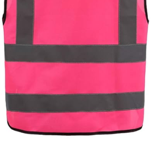 Gilet de sécurité réfléchissant personnalisable pour la patrouille routière et l'assainissement de l'environnement en polyester avec logo personnalisable - Product Image 6