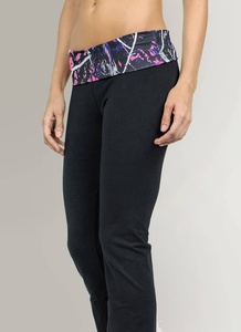 Leggings de sport taille haute pour femme, grande taille, avec poches, en Spandex/Nylon, pour yoga et fitness - Product Image 3