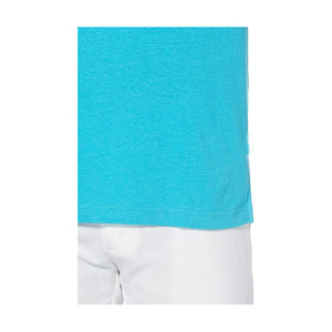 Polo à manches courtes pour homme, couleur unie, coton piqué, tricoté, respirant, vêtements décontractés - Product Image 3
