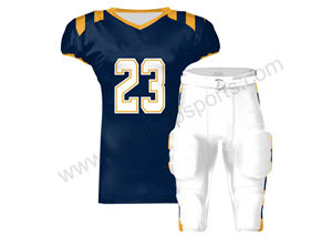 Ensemble de vêtements de sport uniformes de football américain à séchage rapide pour adultes/maillot de football américain junior - Product Image 2