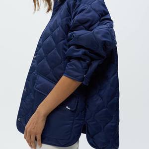 Veste bouffante coupe-vent personnalisée pour filles plusieurs tailles et couleurs mince longue conception votre propre marque enduit - Product Image 4