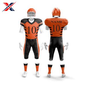 ชุดฟุตบอลอเมริกันมาใหม่ผ้าสแปนเด็กซ์/อีลาสเทนผสมผสานสำหรับผู้เล่นในการแข่งขันการฝึกแบบทีมระดับสูง - Product Image 3