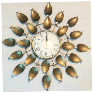 Nordic Large Wrought Iron Retro Classical Design <b>Wall</b> <b>Clock</b> High Quality Handmade <b>Wall</b> <b>Clock</b> Fashionable Design <b>Wall</b> <b>Clock</b> - Product Image 2
