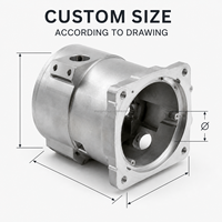 Support de moteur en aluminium usiné CNC sur mesure pour la robotique, l'automatisation et l'équipement industriel de précision