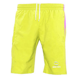 Short chaud 100% coton respirant pour homme taille élastique taille moyenne maille tricotée pour short décontracté de softball et de baseball à sublimation - Product Image 1