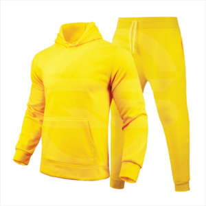 Ensemble sweat à capuche et pantalon de survêtement à impression bouffante 3D personnalisé pour hommes bas actifs noirs avec style Hip Hop - Product Image 6