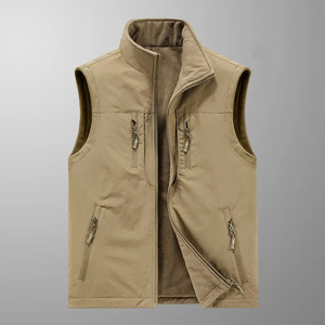 Veste parka rembourrée avec logo imprimé en marque propre, gilet d'hiver, faible MOQ, vestes matelassées respirantes pour hommes - Product Image 2