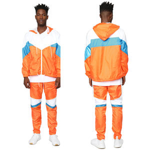 Sweat-shirt à capuche imprimé tricolore pour homme, vente chaude, automne-hiver, pantalon de jogging chaud, haut décontracté tendance, vêtements de sport, poids lourd - Product Image 1