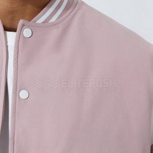 Meilleure qualité laine tissu Letterman vestes pour hommes séchage rapide respirant à capuche col montant XL taille hiver saison fabriqué Pakistan - Product Image 6