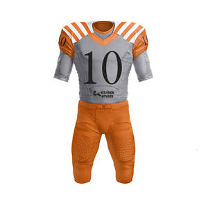ชุดยูนิฟอร์มอเมริกันฟุตบอล ผลิตจากวัสดุคุณภาพดีที่สุด ยืดหยุ่นได้ ชุดยูนิฟอร์มอเมริกันฟุตบอลแขนสั้น - Product Image 1