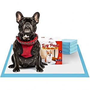 Tapis absorbant jetable pour chiot, surdimensionné, super absorbant, imperméable, personnalisable et économique - Product Image 1