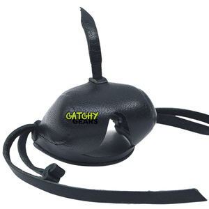 Falconry ฮู้ดสไตล์อาหรับคาตาร์มีฮู้ดหนังพร้อมสายรัดทุกขนาดอาหรับ - Product Image 2