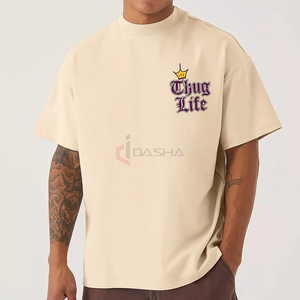 เสื้อยืดโอเวอร์ไซส์ผู้ชายเสื้อยืดผ้าฝ้าย100% พิมพ์ลายดิจิตอลกราฟิกสำหรับฤดูร้อน - Product Image 2