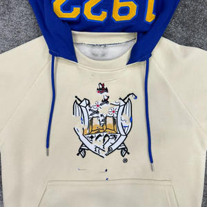 Sweat-shirt à col rond pour homme avec broderie de la fraternité Omega Psi Phi de 1908, broderie en chenille personnalisée, taille plus, col rond, université - Product Image 4