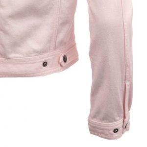 Nueva chaqueta vaquera de alta calidad de estilo moderno para mujer/Chaquetas vaqueras transpirables con cierre de botón hechas en fábrica para mujer - Product Image 6