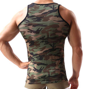 Camiseta sin mangas de secado rápido para hombre en blanco de alta calidad, camiseta sin mangas para gimnasio deportivo para hombre, camiseta sin mangas con lavado ácido, camiseta sin mangas al por mayor - Product Image 4
