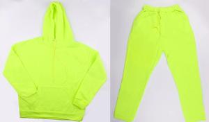 Conjunto de sudaderas con capucha y pantalones de chándal estampados de algodón 100% de alta calidad, ropa de calle, chándales, estiramiento ecológico en cuatro direcciones para hombres - Product Image 3