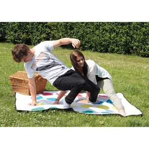 Tapis de jeu portable Twister avec porte-clés rotatif - Product Image 2