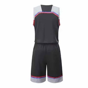 Conjuntos de baloncesto para hombre con logotipo personalizado, uniformes transpirables de talla grande, técnica de sublimación al por mayor a la venta por Pakistan basketball - Product Image 2
