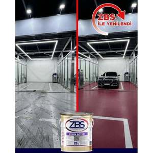 สีเคลือบพื้นอีพ็อกซี่สำหรับคอนกรีต-ZBS สีทาพื้นชนิดน้ำสำหรับทาด้วยลูกกลิ้ง - Product Image 3