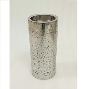 Juego de Portavelas Móviles de Plata Martillada de Lujo Moderno, Candelabros Decorativos para Mesa de Boda, Soporte para Velas Elegante Hecho a Mano - Product Image 5