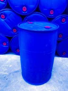 Baril en plastique bleu de tambour de HDPE-25L au conteneur de stockage de catégorie chimique et comestible 250L - Product Image 3