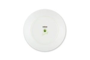 Italian Design Porcelain Dinnerware Set 18pcs | Foliage Tropical | Leaf Decorated Colorful Plates | Dishwasher Microwave safe - Product Image 2