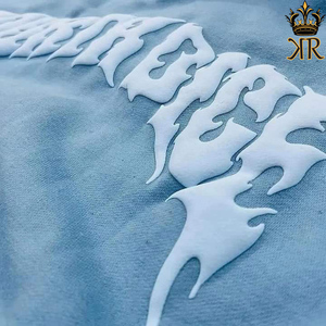 เสื้อฮู้ดดี้คุณภาพสูงสำหรับผู้ชาย เสื้อฮู้ดดี้ผ้าฝ้ายสำหรับผู้ใหญ่ ฮู้ดดี้พิมพ์โลโก้แบบนูนตามสั่ง - Product Image 3
