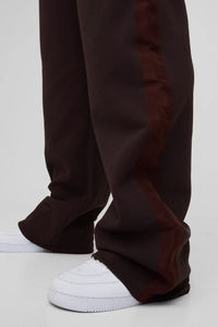 Nouvelle Collection Streetwear jambe droite Baggy lavé pantalons de survêtement 100% coton français éponge coupe ample jambe droite pantalons pour hommes - Product Image 6