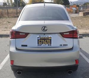AUTOS USADOS EN BUEN ESTADO, Lexus IS-350 F-Sport 2015 Certificado de Segunda Mano, Garantía de 3 Años, Origen Estadounidense - Product Image 2