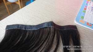 Ambodia-Cabello 100% humano sin costuras de fibra prémium, extensiones de cabello europeo para añadir brillo y color - Product Image 5