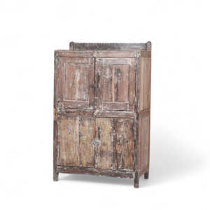 Antique Oak Wood Living Room Furniture Luxury and <b>Rustic</b> Wooden <b>Cabinet</b> for Home Villa Dining Wine Cellar Home Bar Use - Product Image 1