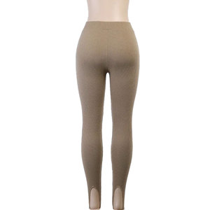 Leggings pour femmes avec logo personnalisé tissu extensible respirant design OEM adapté à la marque fitness et aux commandes de détail - Product Image 2