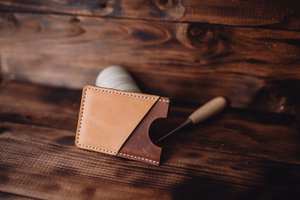 Wholesale Saffiano Leather LCH-0016 Vintage Durable Slim ID & Credit Card Wallet with <b>Money</b> <b>Clip</b> Multi-Function - Product Image 3