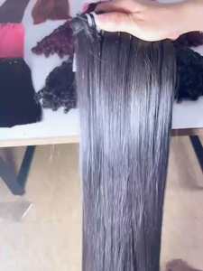 Offre Spéciale Remy Grade Raw Virgin Non Transformés 100% Vierge Vietnamienne Cheveux Humains Machine Double Trame Bundles - Product Image 4